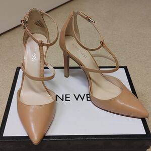 Nine West Tornaydoo High Heel - Sand Leather - Size 8